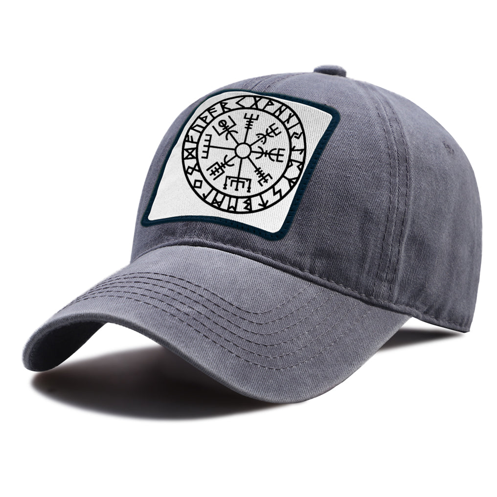 Vegvisir With Runes Cap