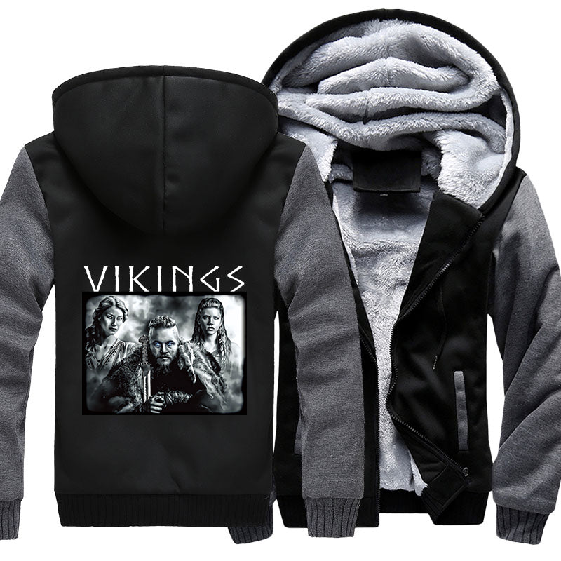 Valhalla Vikings Hoodie Jacket