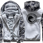 Fenrir With Runes Hoodie Jacket