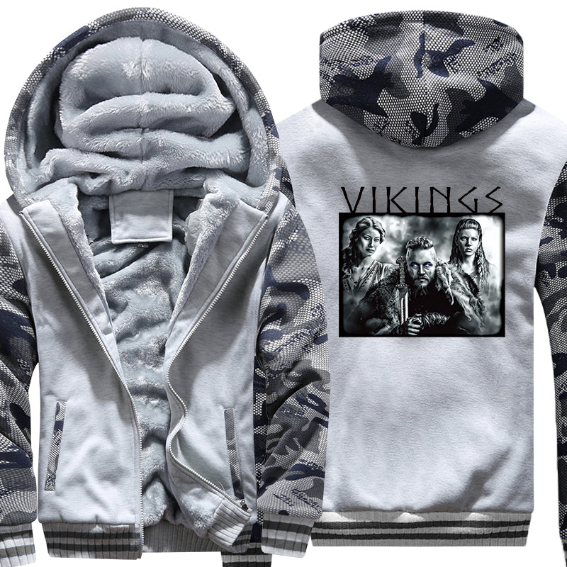 Valhalla Vikings Hoodie Jacket