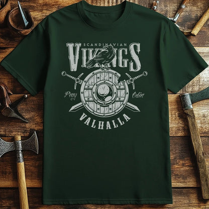 Scandinavian Vikings Valhalla T-Shirt