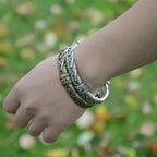 Wolf Head Viking Bracelet