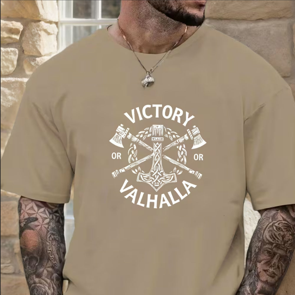 Victory or Valhalla Viking T-shirt