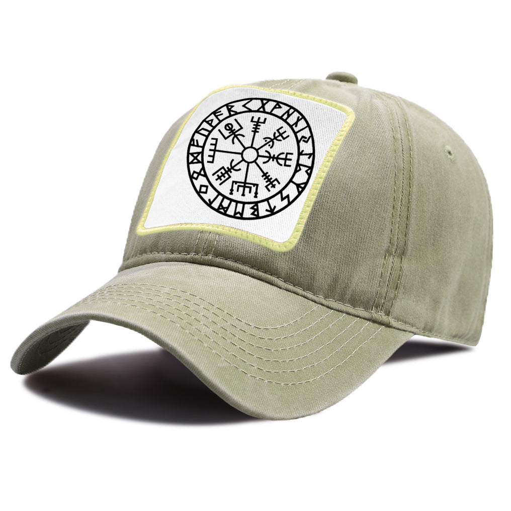 Vegvisir With Runes Cap