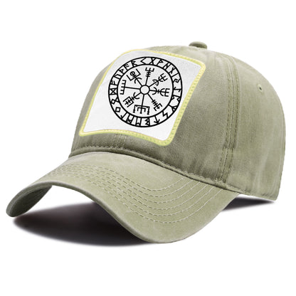 Vegvisir With Runes Cap