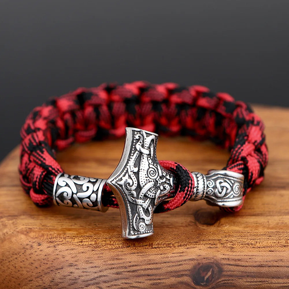 Thor's Hammer Paracord Bracelets