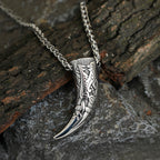 Viking Wolf Tooth Necklace