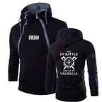 Viking Die In Battle And Go To Valhalla Hooded Sweatshirt
