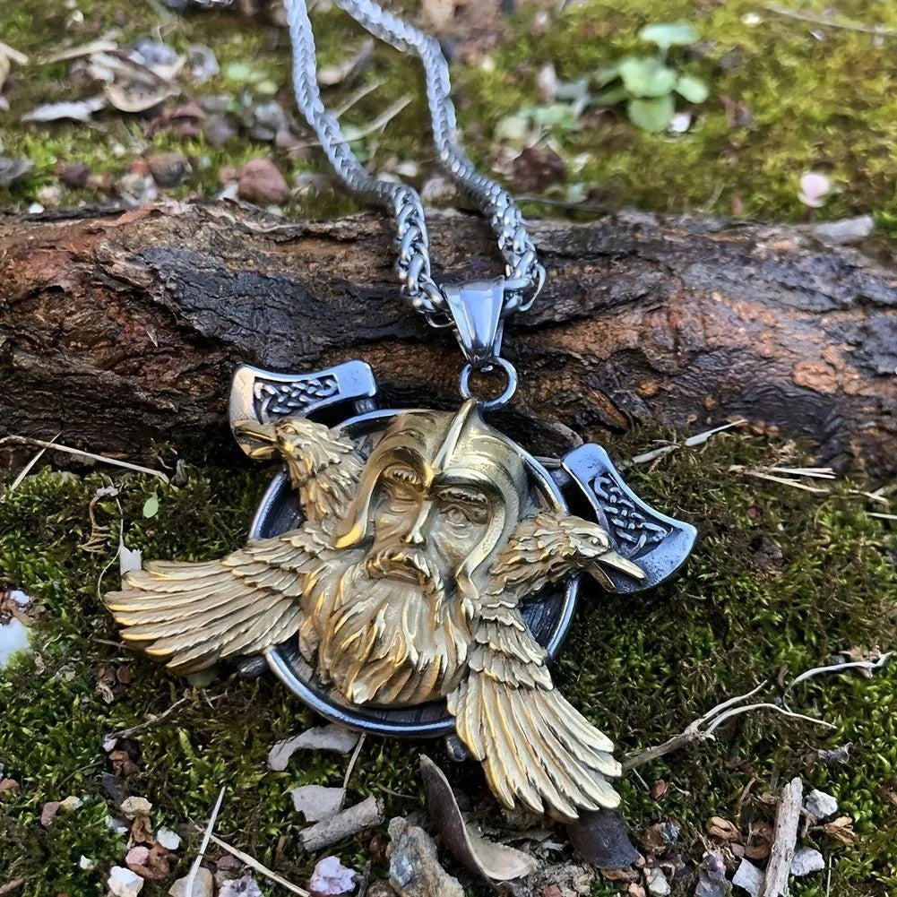 Vikings Odin's Shield Necklace