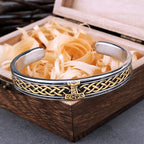 Thor's Hammer Bangle With Wooden Box