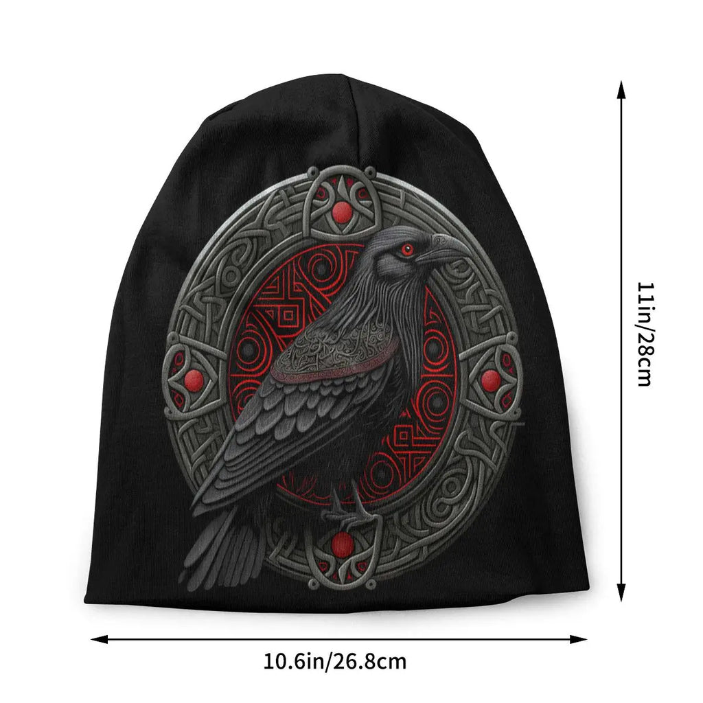 Viking Black Raven Cap