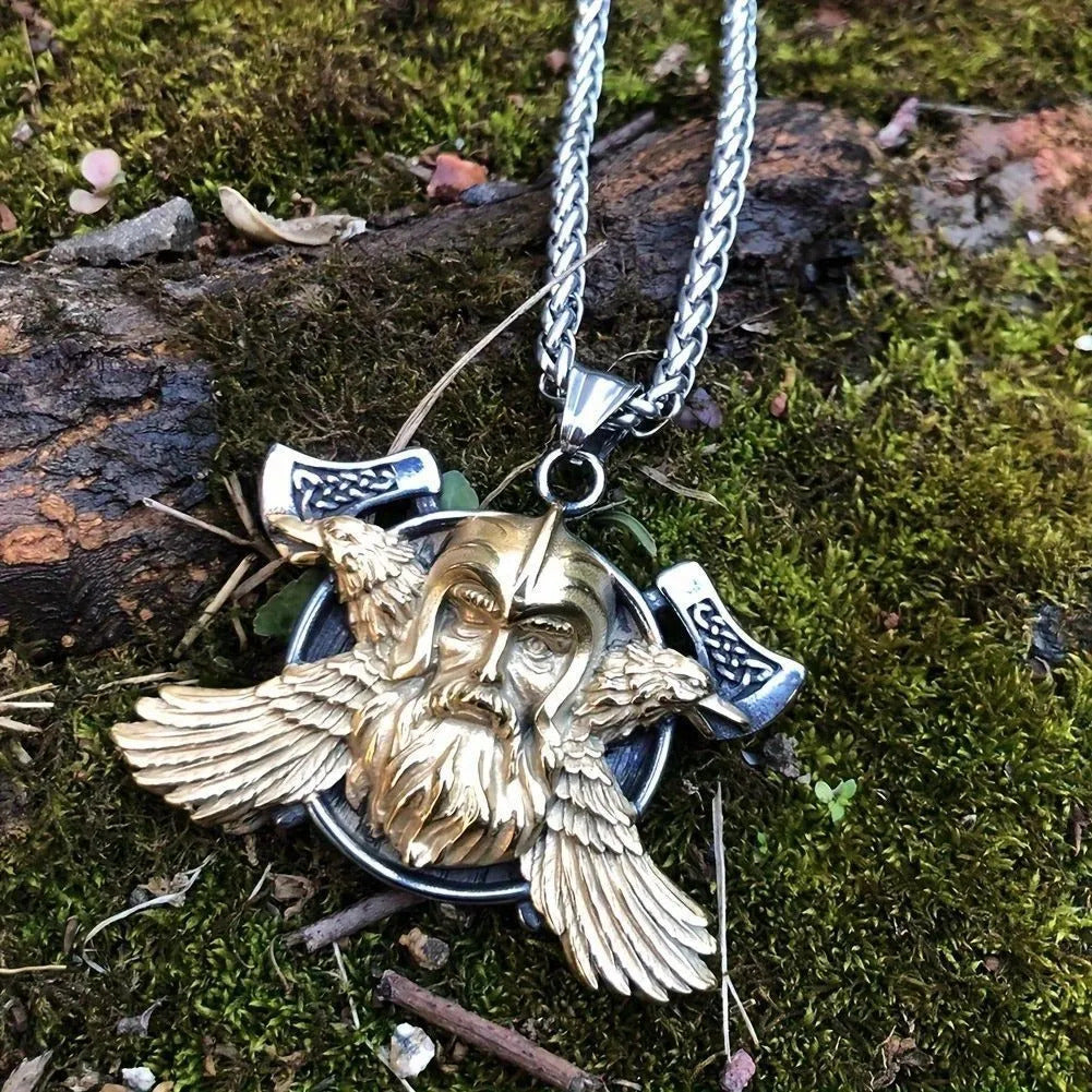 Vikings Odin's Shield Necklace