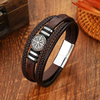 Vikings Retro Leather Bracelets