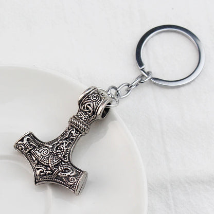 Thor's Hammer Mjölnir Keychain