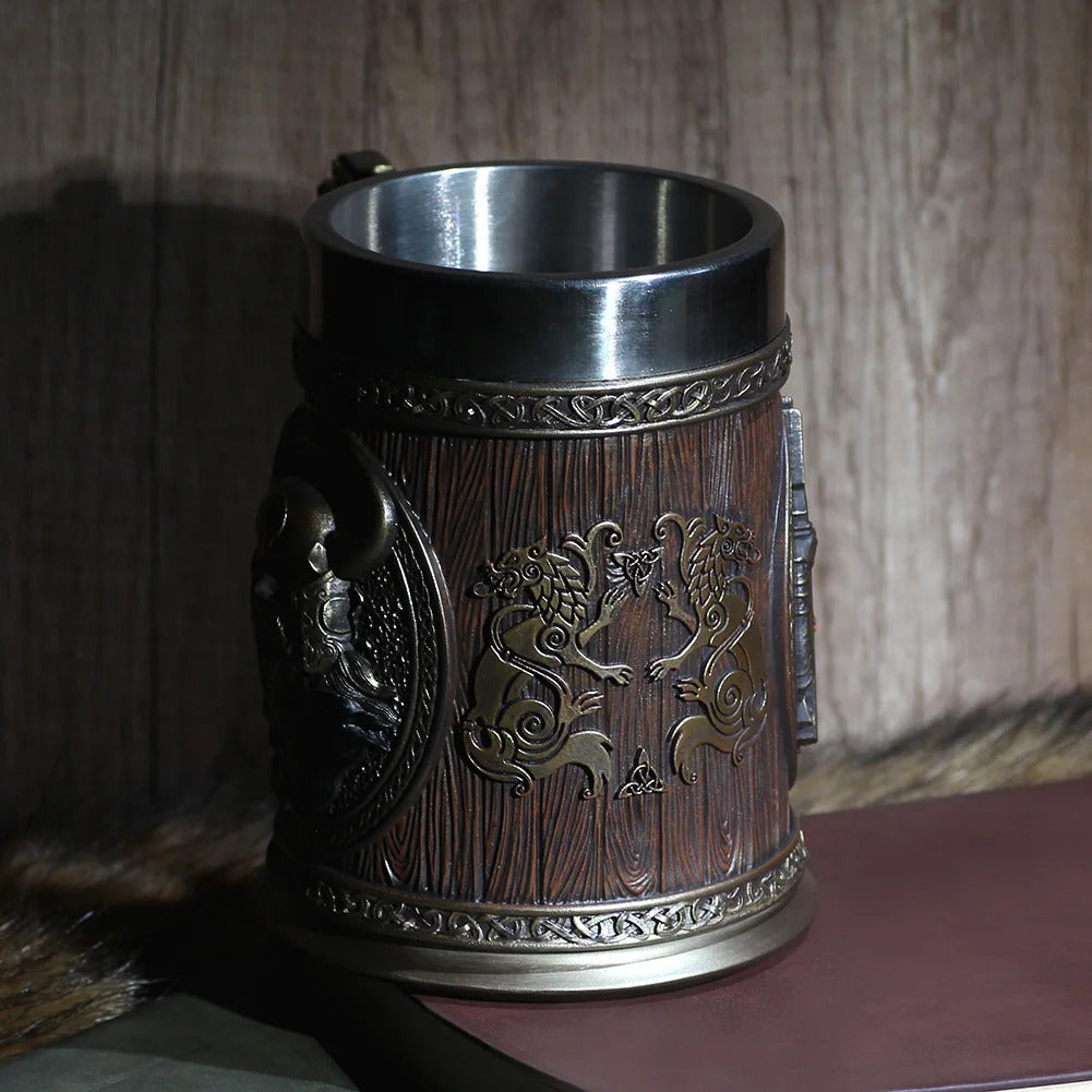 Viking Odin Drinking Mug