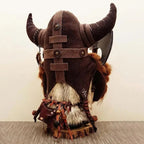 Viking Warrior Gnome Statue