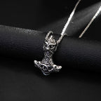 Viking Warrior Thor's Hammer Necklace