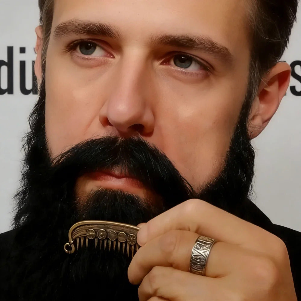 Viking Ship Beard Comb
