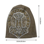 Thor's Hammer With Runes Cap