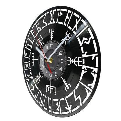 Vikings Vinyl Record Wall Clock