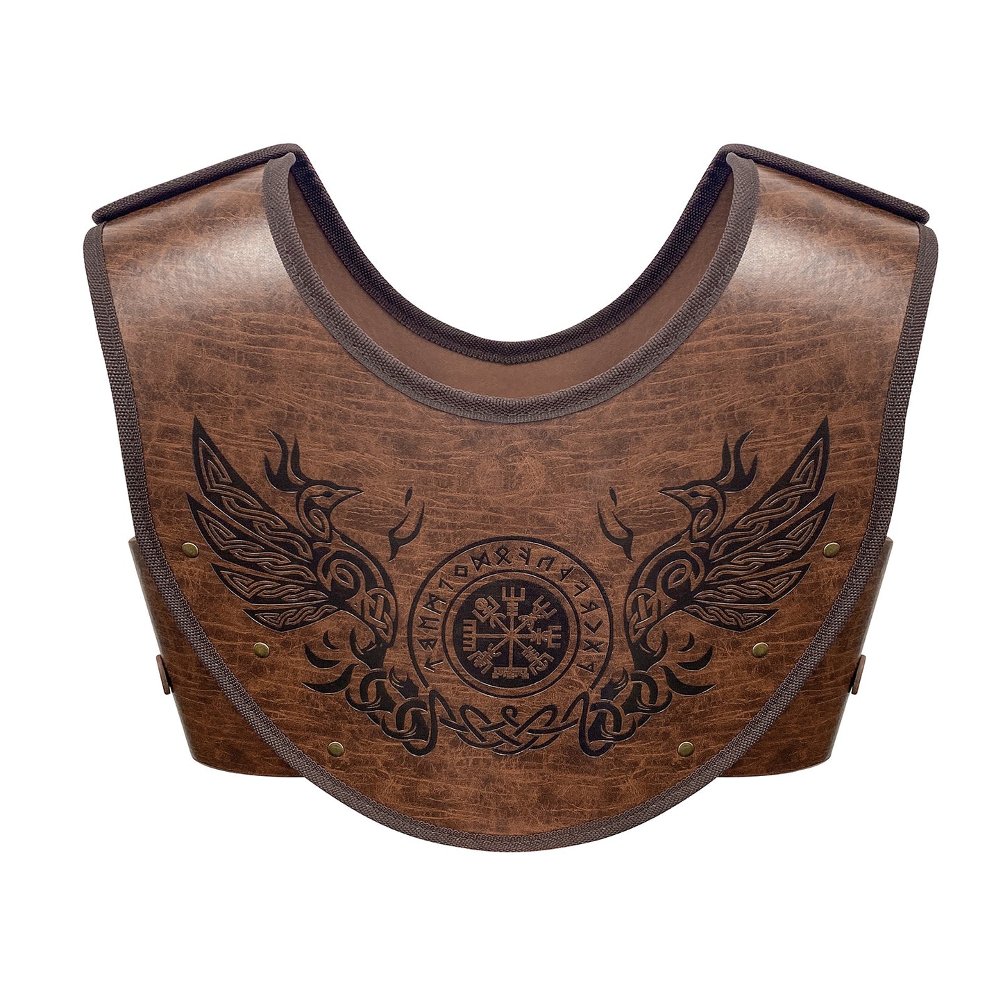 Nordic Embossed Leather Viking Armor