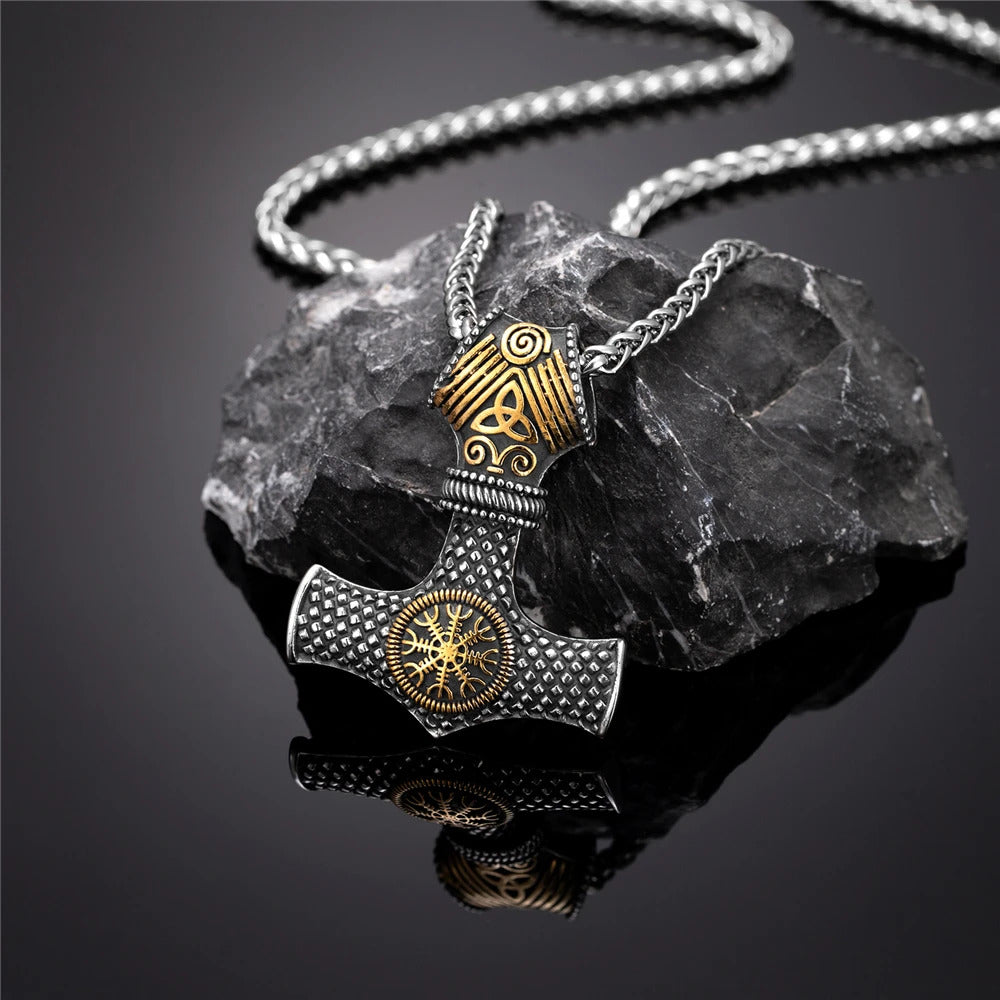 Thor's Hammer Mjölnir Necklace