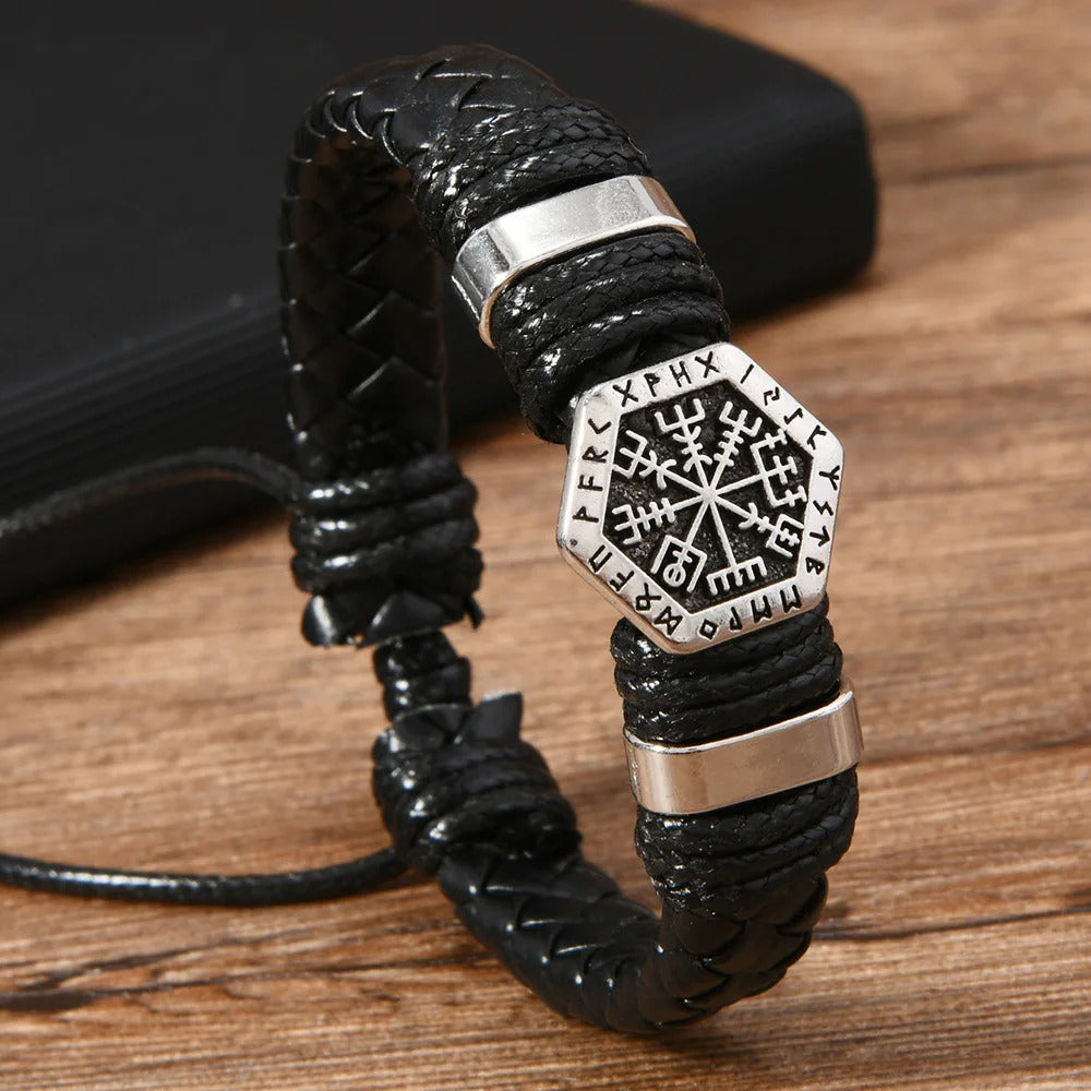 Vintage Vikings Vegvisir Bracelet