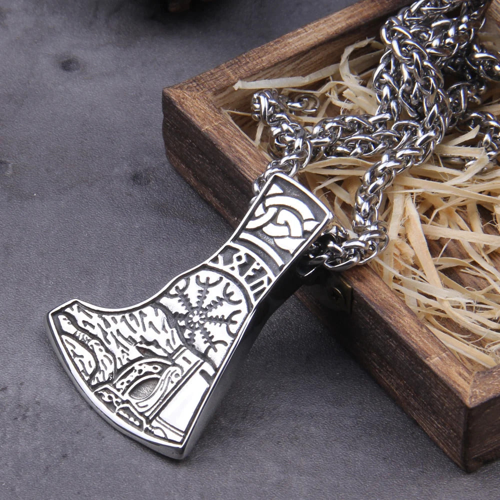 Viking Axe Necklace