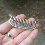 Viking Ship Beard Comb