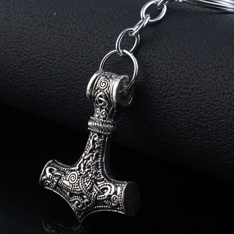 Thor's Hammer Mjölnir Keychain