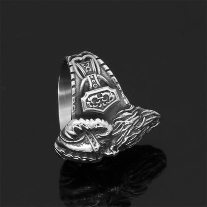 Viking Odin Ring