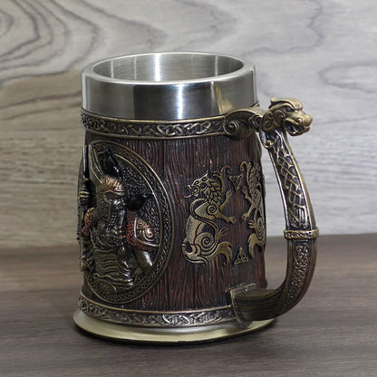 Viking Odin Drinking Mug