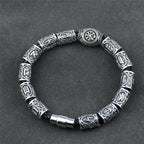 Vikings Runes Beads Bracelet