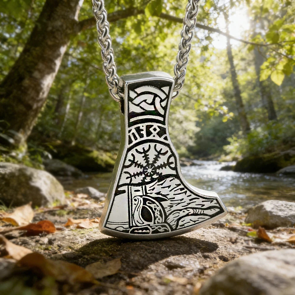Viking Axe Necklace