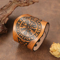 Vegvisir Leather Bracelet