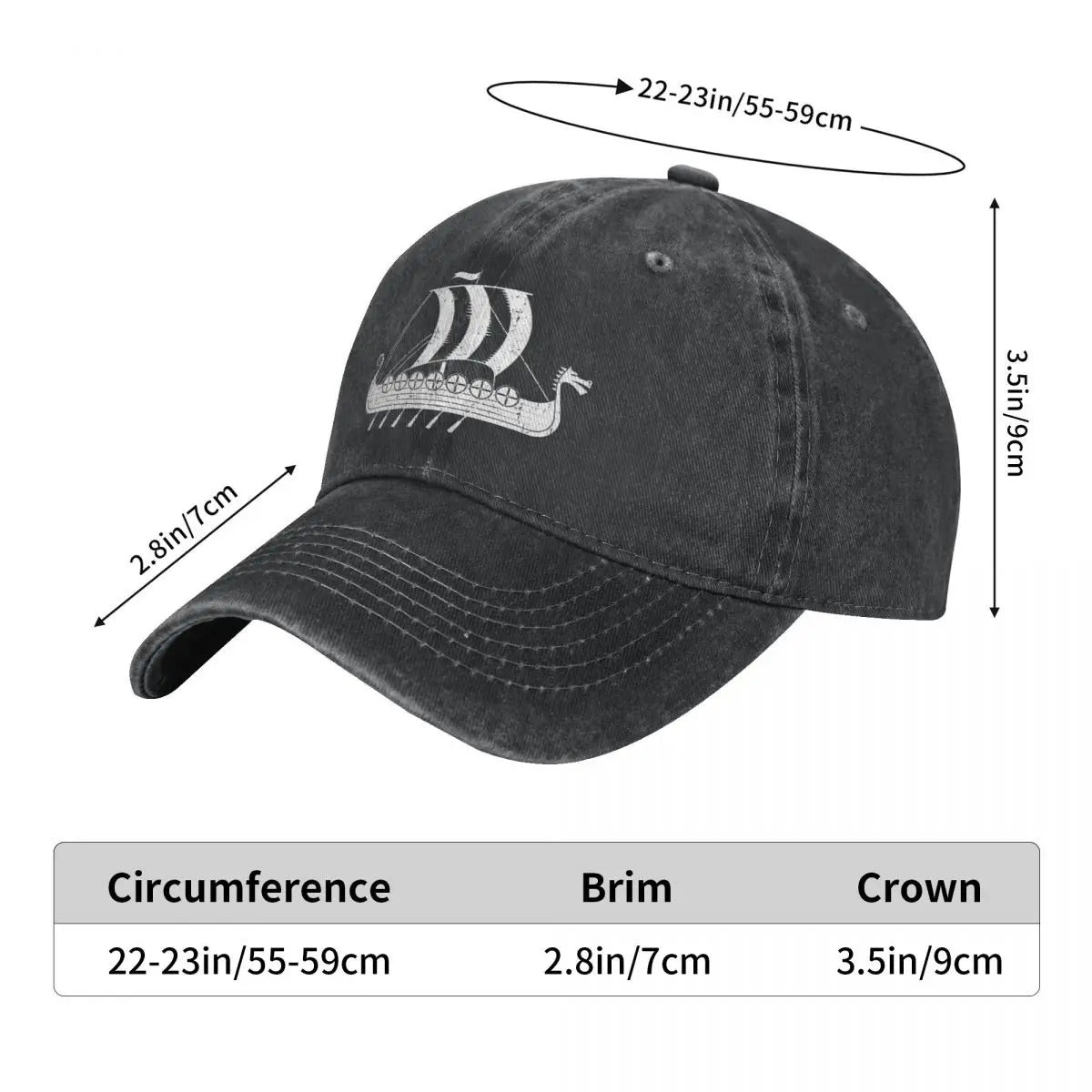 Vikings Valhalla Ship Cap