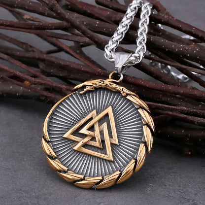 Ouroboros Necklace With Wooden Box
