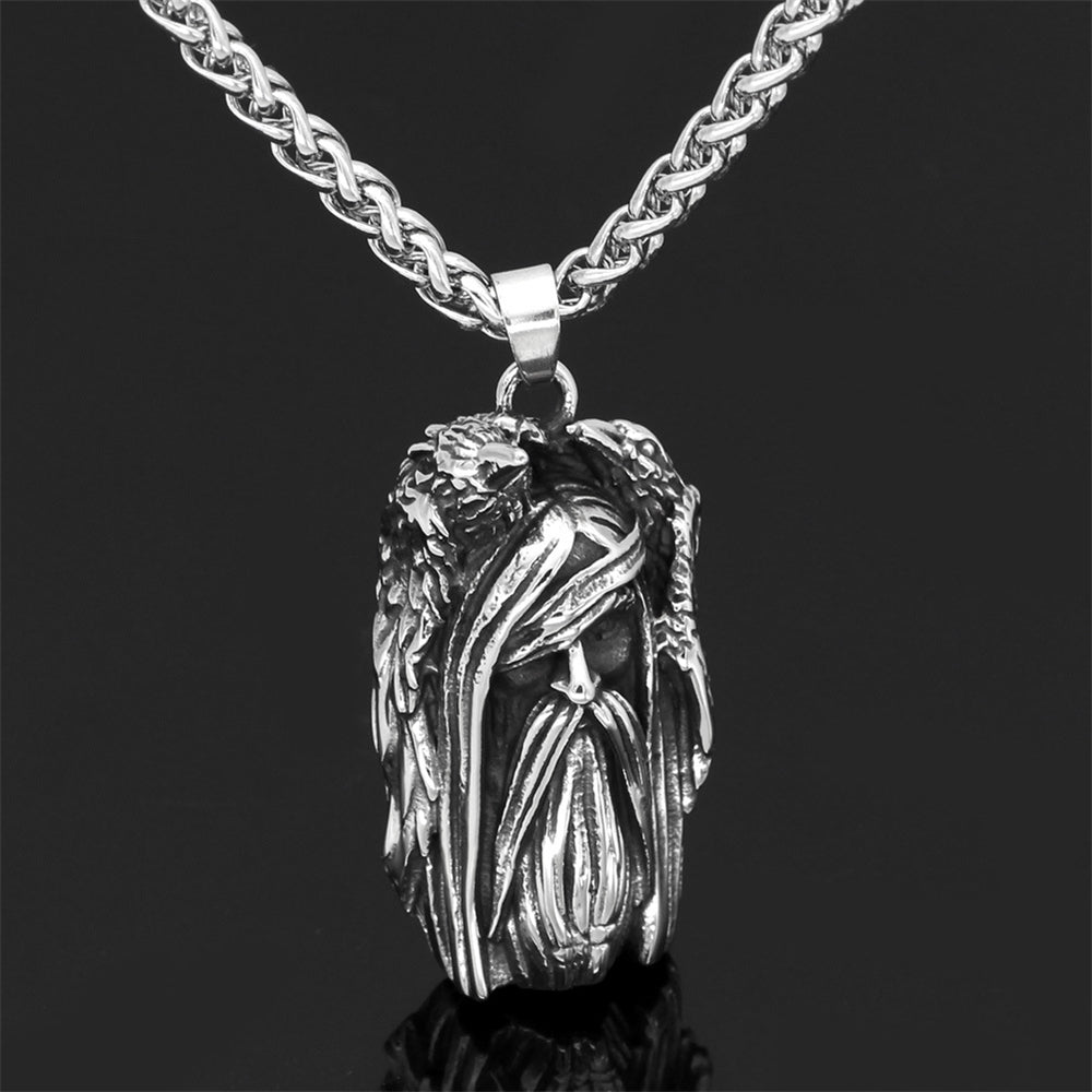 Stainless Steel Odin Necklace