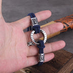 Viking Beads With Runes Bracelet