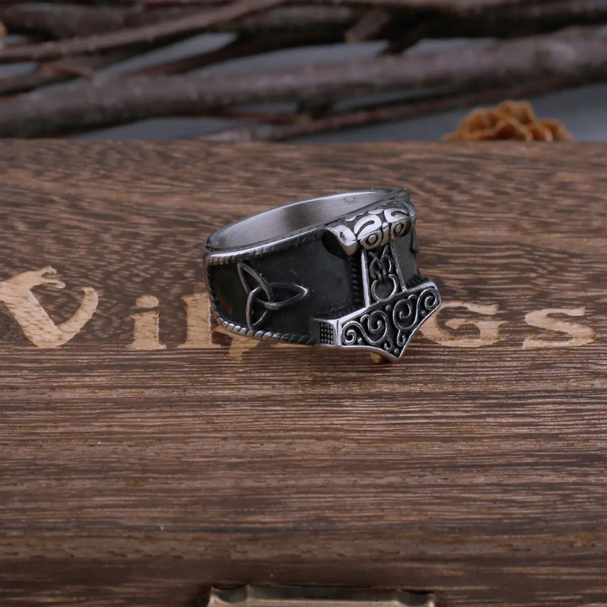 Thor's Hammer Mjölnir Ring