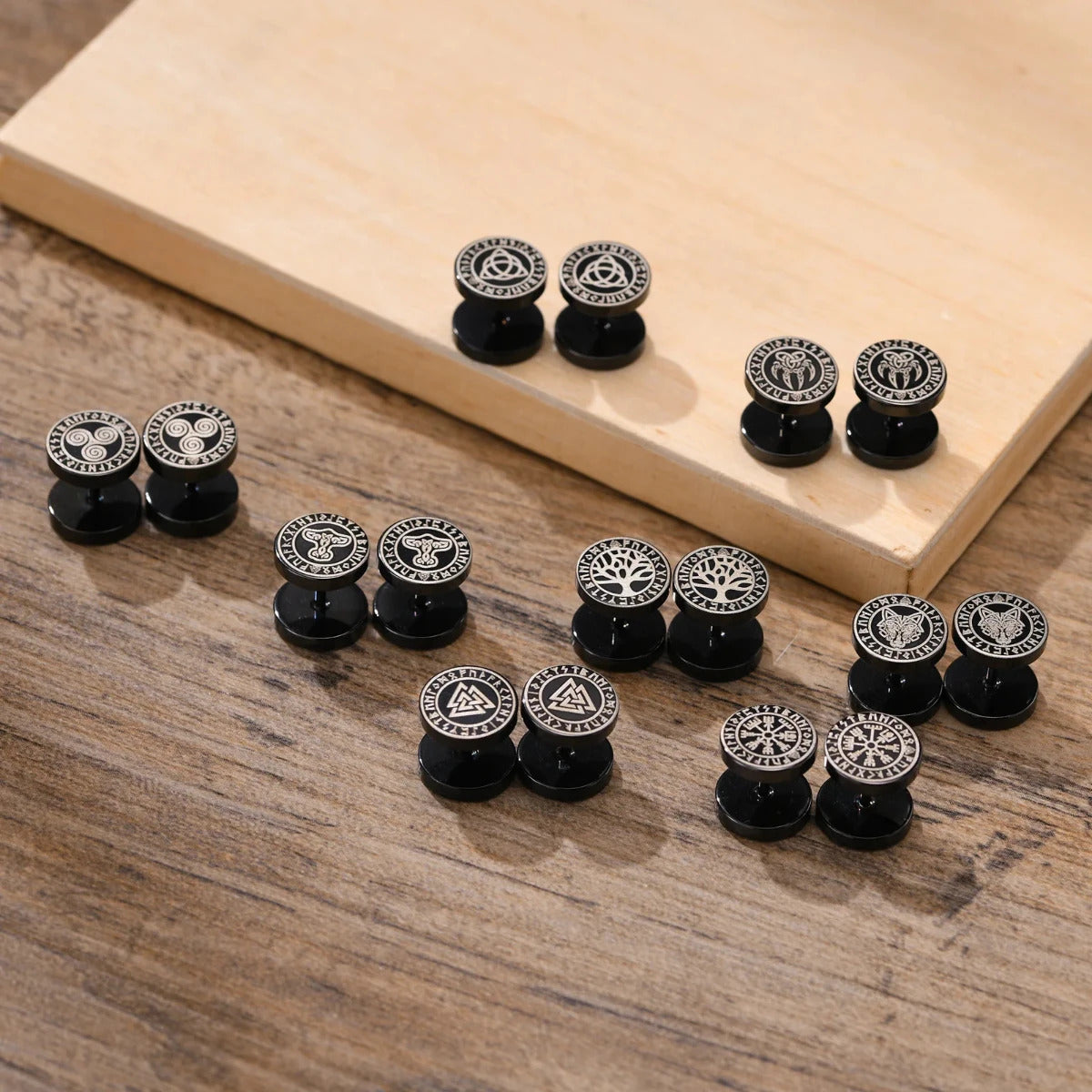 Vikings Runes Earrings