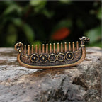 Viking Ship Beard Comb