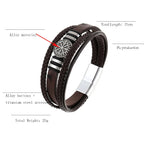 Vikings Retro Leather Bracelets