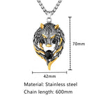 Vikings Fenrir Necklace