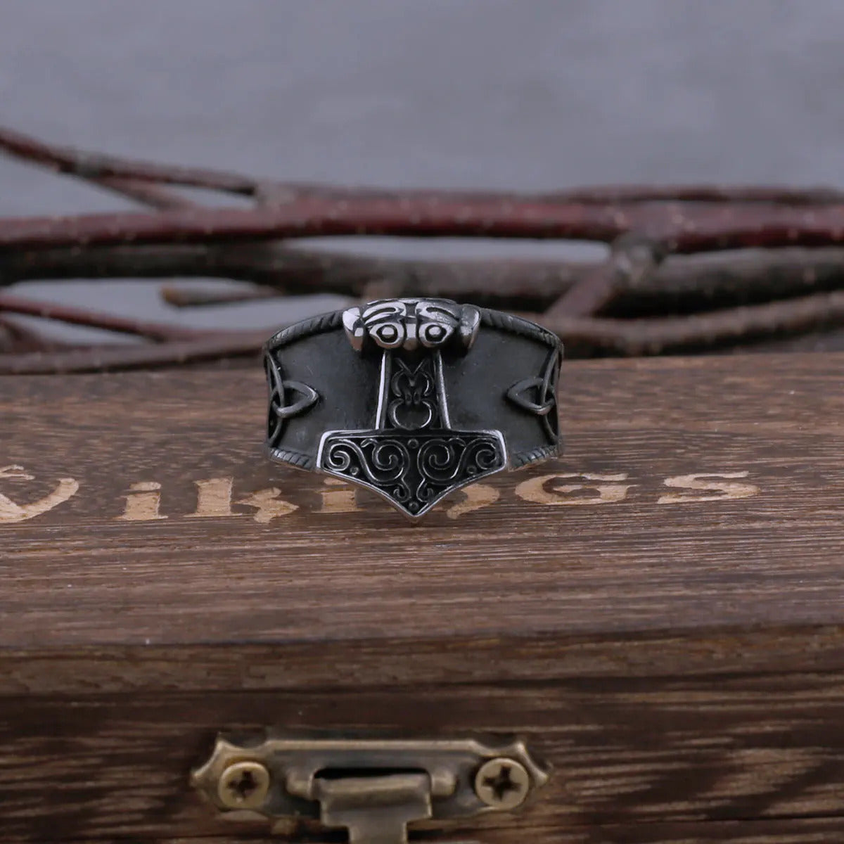 Thor's Hammer Mjölnir Ring