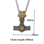 Thor's Hammer Mjölnir Necklace