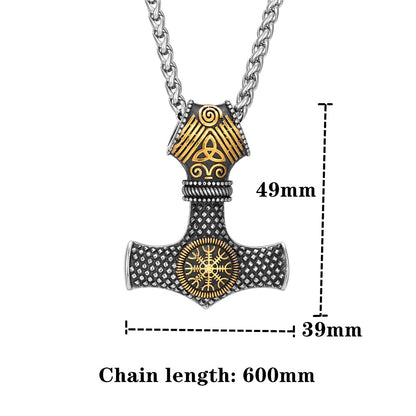 Thor's Hammer Mjölnir Necklace