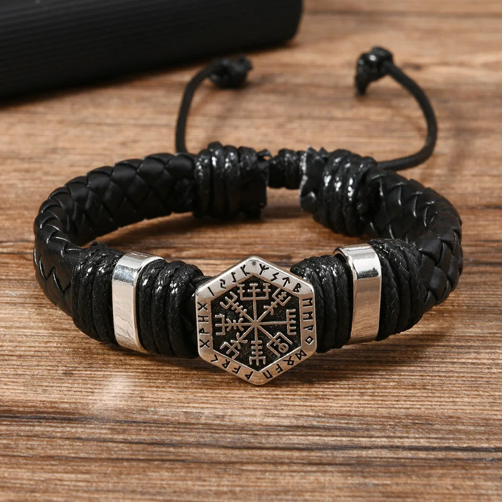 Vintage Vikings Vegvisir Bracelet