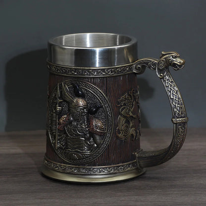 Viking Odin Drinking Mug