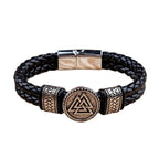 Vintage Viking Valknut Bracelet